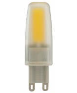 Satco S28682 LED/4W/JCD/G9/FR/3K/120-130V 4 Watts 120-130 Volts 3000K