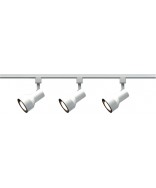 Nuvo TK320 Nuvo 3-Light White R30 Track Lighting Kit