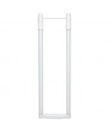 Satco S18413 11.5/13/15W T8 U-Bend LED Bulb 5CCT Selectable Medium Bi-Pin 6" Spacing Frost 120 - 277V