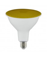 Satco S29484 11.5W PAR38 LED Bulb Yellow 90 deg. E26 120V