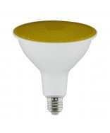 Satco S29484 11.5PAR38/LED/90'/YELLOW 11.5 Watts 120 Volts 156mA LED