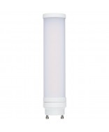 Satco S8750 8 Watt LED PL Bulb GU24 Base CCT Selectable Ballast Bypass 120-277V