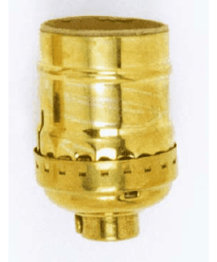 Satco 90/871 Satco 90-871 660W-250V Short Keyless Brass 1/8IP Cap w/Set ...
