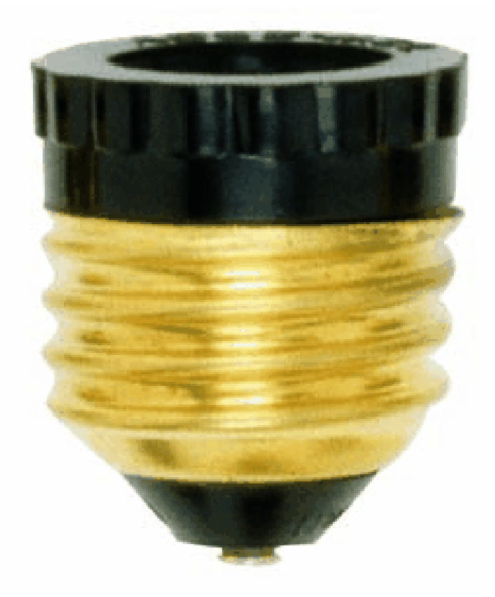 Satco 92/321 Satco 92321 75W250V Medium Base to French Base Reducer