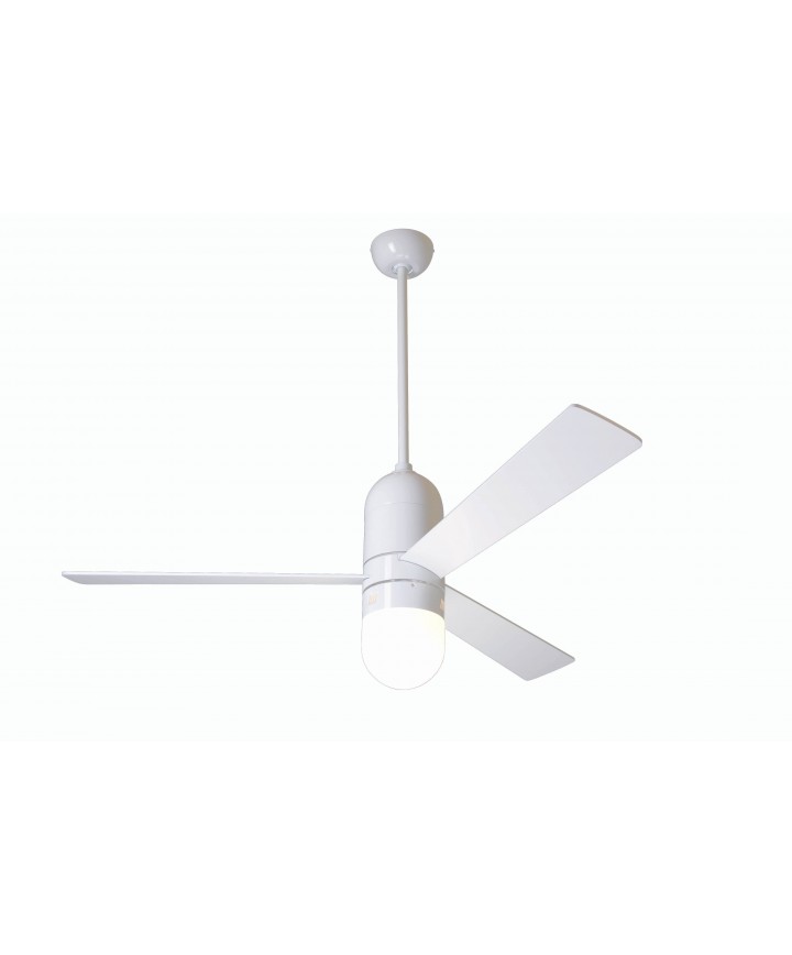Modern Fan Company CIRGW36WH352NC Cirrus Gloss White Ceiling Fan