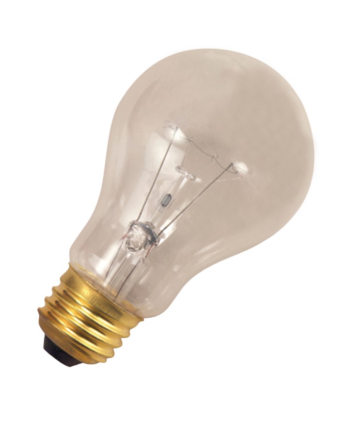 Halco 76016 A19CL40/VS 40W A19 VS CLEAR 130V E26 HALCO