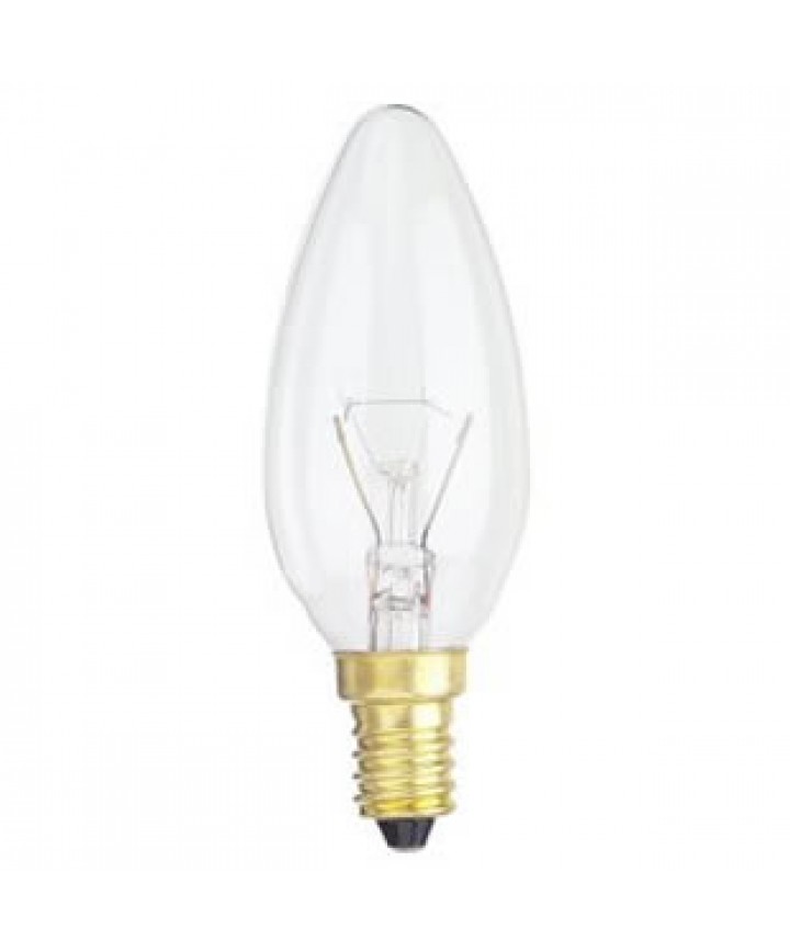 Satco S3391 Satco 40B9.5 40 Watt 120 Volt B9.5 Torpedo Tip Decorative